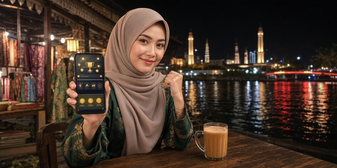 Pengguna di Kota Bharu menggunakan aplikasi mql5 untuk memainkan permainan popular dengan tema budaya tempatan