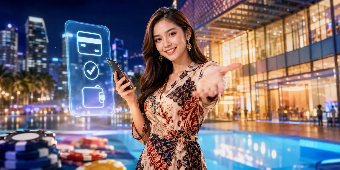 Pengguna di Kuala Lumpur mengakses kasino hiburan mql5 melalui aplikasi Android pada telefon mudah alih
